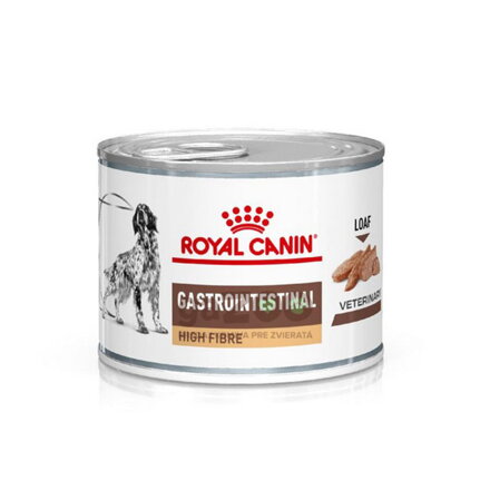 Royal Canin Veterinary Health Nutrition Dog Gastrointestestinal High Fibre Konzerva 200 g