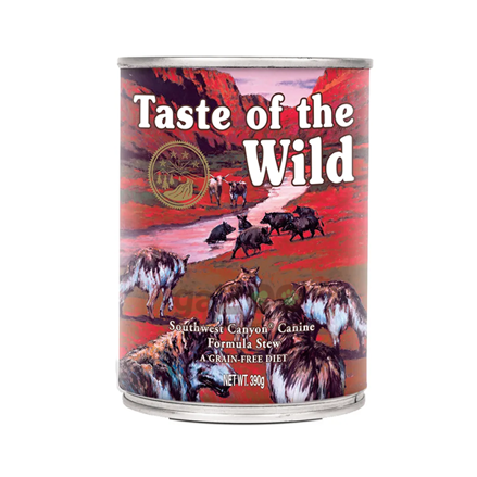 TASTE OF WILD Southwest Canyon Can Dog 390g