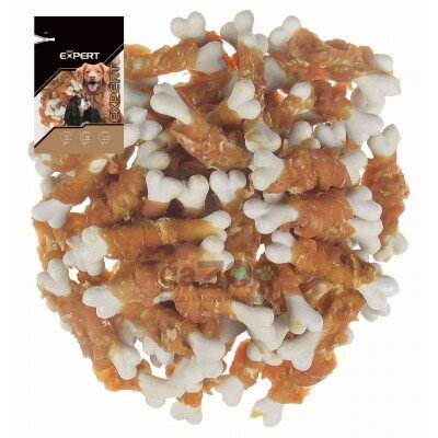 PET EXPERT Kalciové kosti s kuracím mäsom 80g