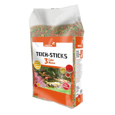 POND STAR Teich Sticks 3 Color Menu 7L
