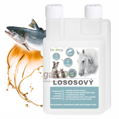 DROMY Lososový olej premium 1000ml