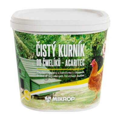 MIKROP ACARITEC čistý kurník bez čmelíkov 1kg