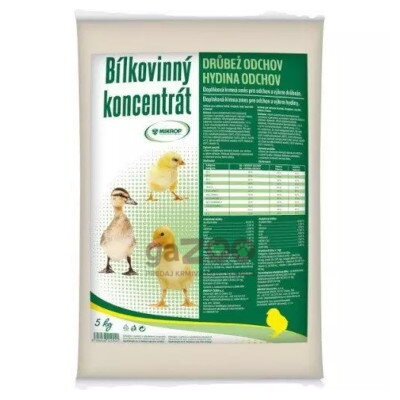 MIKROP BK Bielkovinový koncentrát Odchov hydiny 25kg