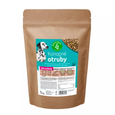 Konopné otruby 1kg