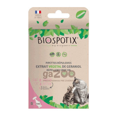BIOGANCE Biospotix Cat spot-on 5x1ml