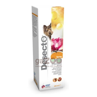 DESECTO Repelentný sprej pre psy a mačky 200ml