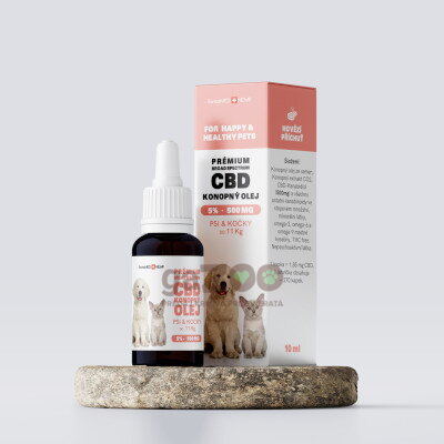 Olej konopný CBD 5% 10 ml