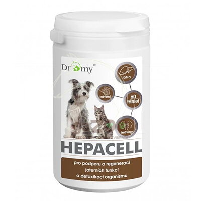 DROMY Hepacell 60 tbl. + 10 tabliet ZDARMA