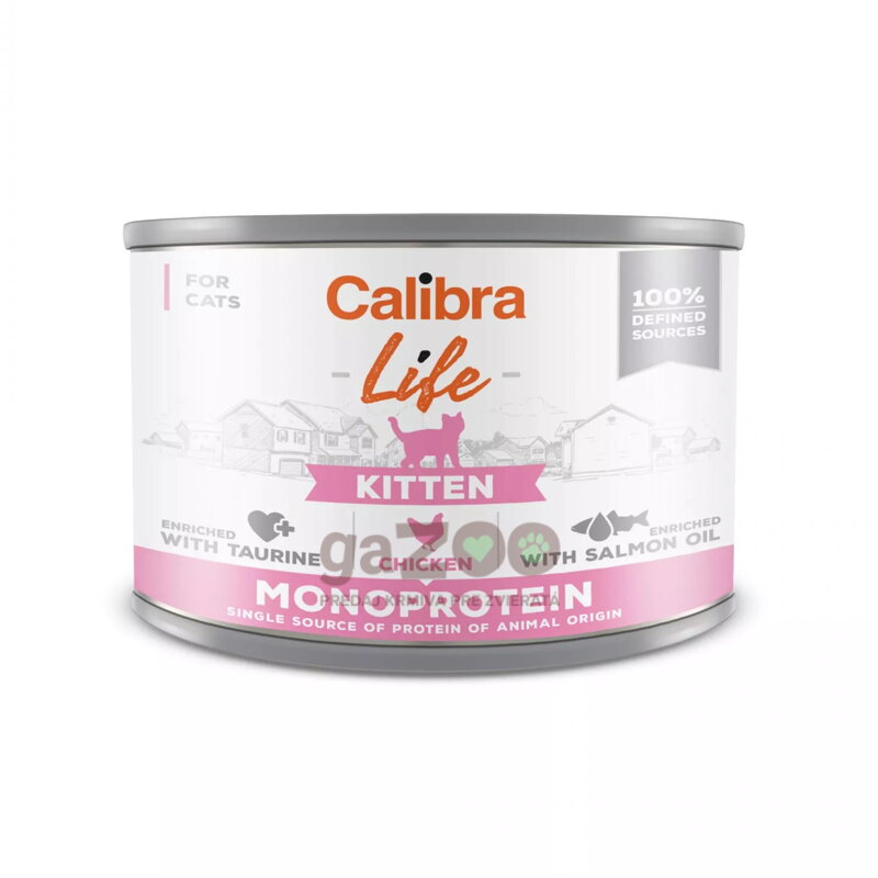 CALIBRA Cat Life Kitten Chicken 200g