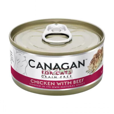 CANAGAN Chicken with Beef 75g