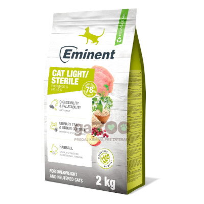 EMINENT Cat Light Sterile High Premium 2kg
