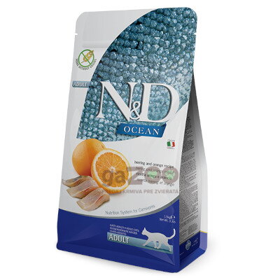 N&D cat Ocean Adult Herring and Orange