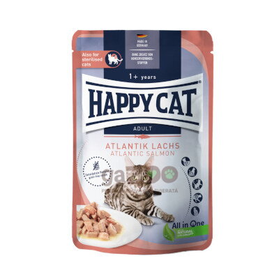 HAPPY CAT kapsička Culinary Atlantik-Lachs / Losos 85g