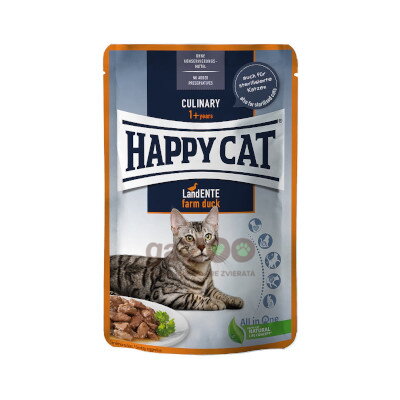 HAPPY CAT kapsička Culinary Land-Ente / kachna 85g