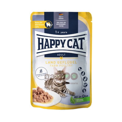 HAPPY CAT kapsička Culinary Land-Geflügel / hydina 85g