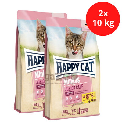 HAPPY CAT Minkas Junior Care 2x10kg