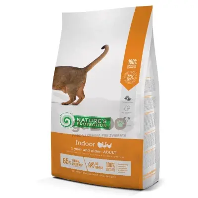NATURES PROTECTION Cat Adult indoor poultry 2kg