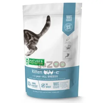 NATURES PROTECTION Cat Kitten poultry 400g