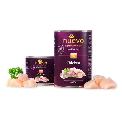 NUEVO Cat Adult Chicken 400g
