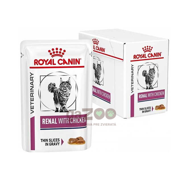 Royal Canin VHN Cat Renal Chicken Gravy Kapsičky 12 x 85 g