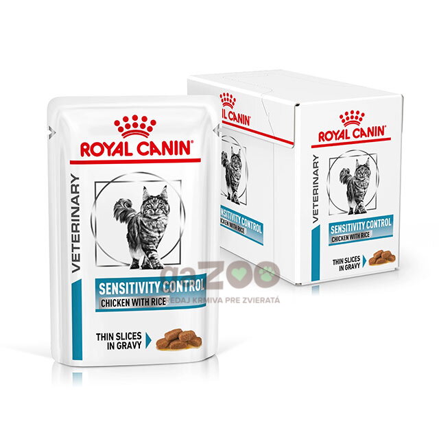 Royal Canin VHN Cat Sensitivity Control Chicken Gravy Kapsičky 12 x 85 g