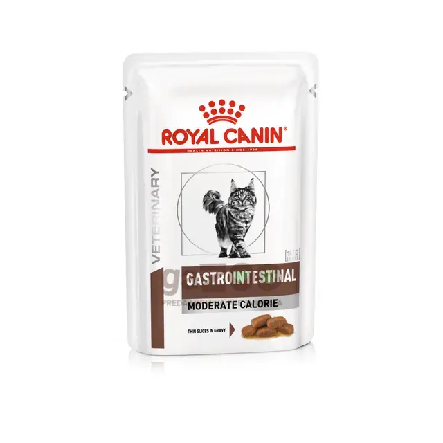 Royal Canin VHN Cat Gastrointestinal Moderate Calorie Gravy Kapsičky 85 g