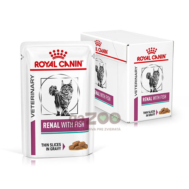 Royal Canin VHN Cat Renal Fish Gravy Kapsičky 12x 85 g