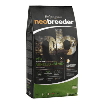 Alleva NEO BREEDER dog adult medium & maxi lamb 12kg