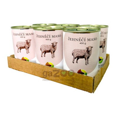 BOHEMIA Jahňacie mäso vo vlastnej šťave 6x400g