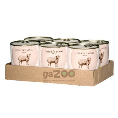 BOHEMIA Jahňacie mäso vo vlastnej šťave 6x800g