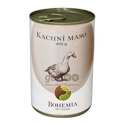 BOHEMIA Kačacie mäso vo vlastnej šťave 400g