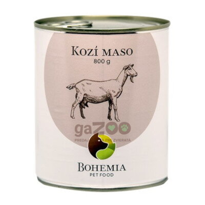 BOHEMIA Kozie mäso vo vlastnej šťave 800g