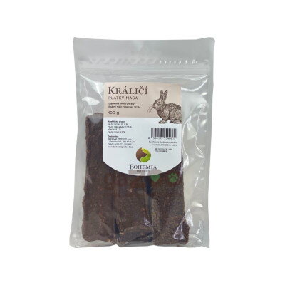 BOHEMIA Králičie plátky 100g