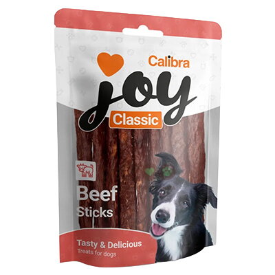 CALIBRA Joy Dog Classic Beef Sticks 500g NEW