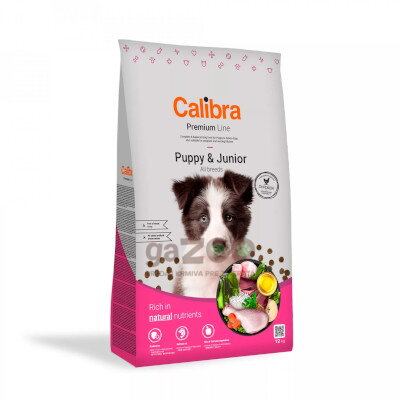 CALIBRA Dog Premium Line Puppy & Junior 12kg