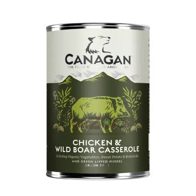 CANAGAN Chicken and Wild boar casserole 400g