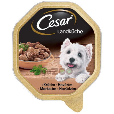 CESAR vanička s morčacím a hovädzím 150g
