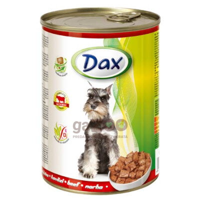 DAX Dog kúsky hovädzie 415g