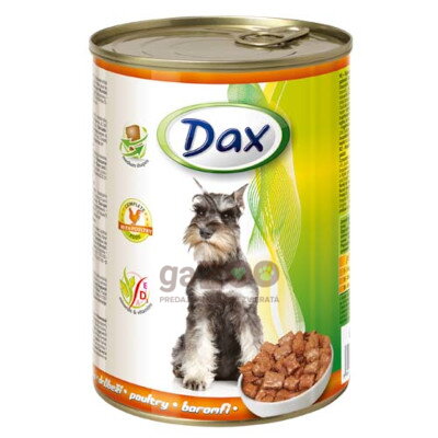 DAX Dog kúsky hydina 415g