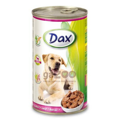 DAX Dog kúsky teľacie 1240g