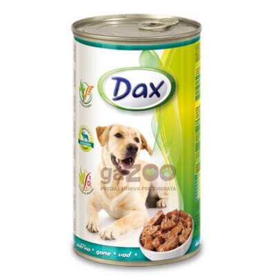 DAX Dog kúsky zverina 1240g