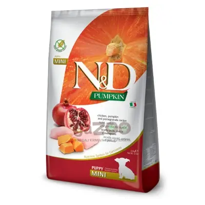 N&D dog PUMPKIN (GF) Puppy mini, chicken & pomegranate 2,5kg