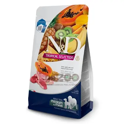 N&D dog TROPICAL SELECTION (AG) adult medium & maxi, lamb 2kg