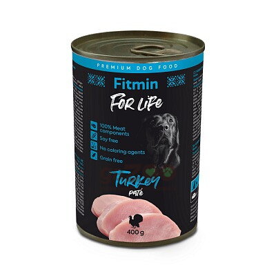 FITMIN dog For Life Turkey 400g