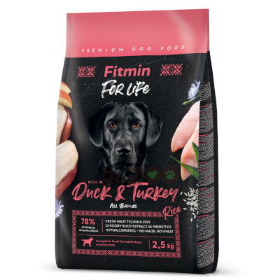 FITMIN dog For Life Duck & Rice 2,5kg