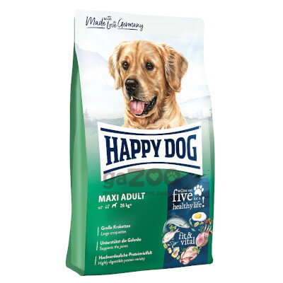 HAPPY DOG Fit & Vital Maxi Adult 23/12 14kg