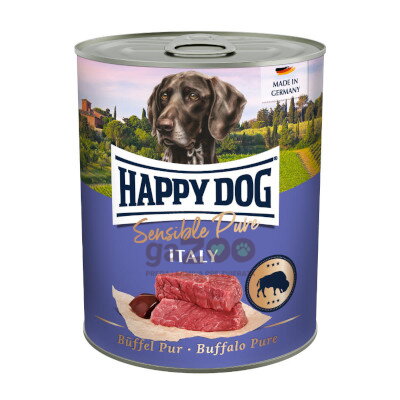 HAPPY DOG Buffel Pur Italy 800g