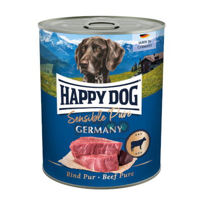 HAPPY DOG Rind Pur Germany 800g