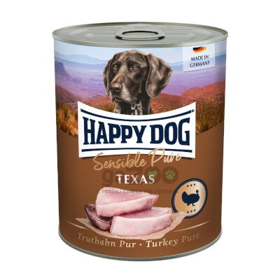 HAPPY DOG Truthahn Pur Texas 800g