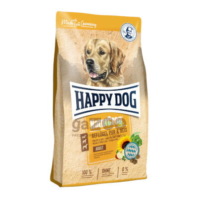 HAPPY DOG Naturcroq Geflügel Pur & Reis 11kg